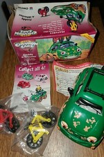 1996 Chevron Cars Freddy 4-Wheeler with 2 Mountain Bikes 3 Piece Set (G3)