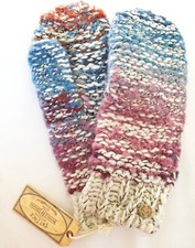 Fat Face Reverse Knit Mittens