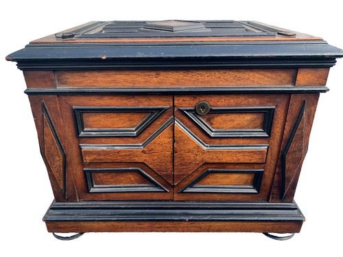 Antique humidor cigar cabinet - cigar,