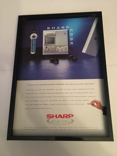 Sharp portable mini disc