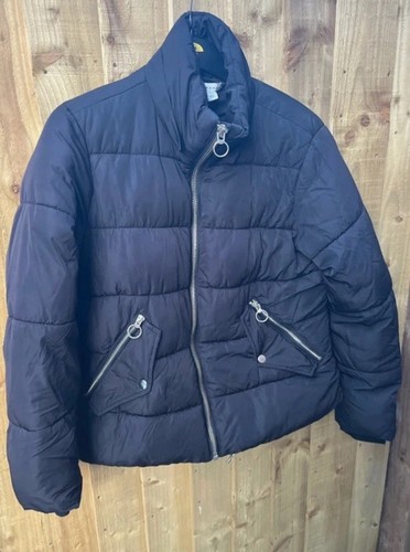 Topshop women black puffer - women’s,