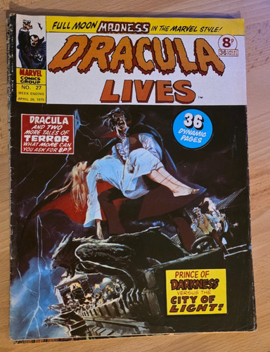 1973 marvel dracula - 1973, lives