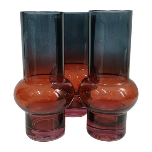 Mid century bubble vase trio - mid-century,