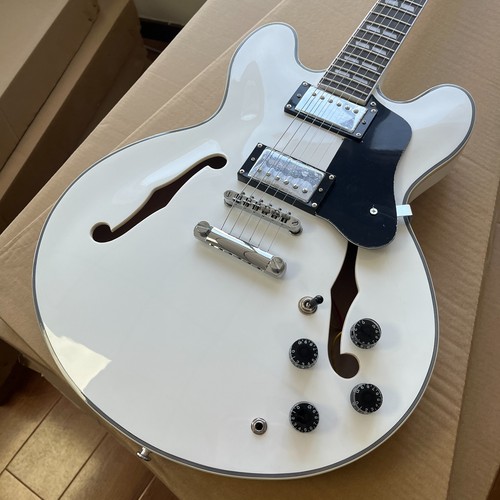 White es335 electric guitar - es335,