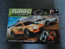 Kids Toy Race Game Electric  Control Slot Car Racing Track Set Childrens