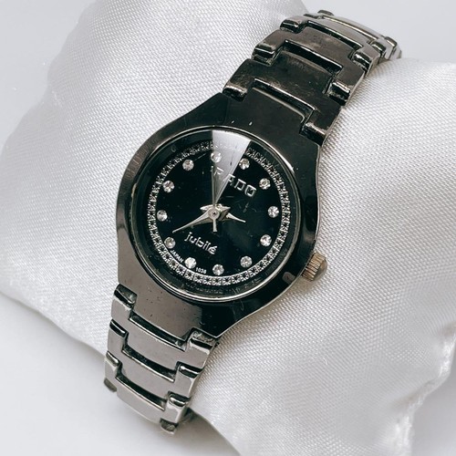 Rado jubile quartz watch black - rado,