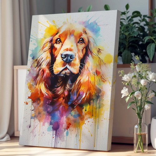 Cocker spaniel gestural - cocker,