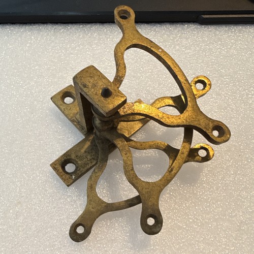 Antique brass servant - , bell