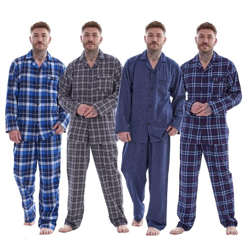 Mens thermal flannel pyjamas - thermal,