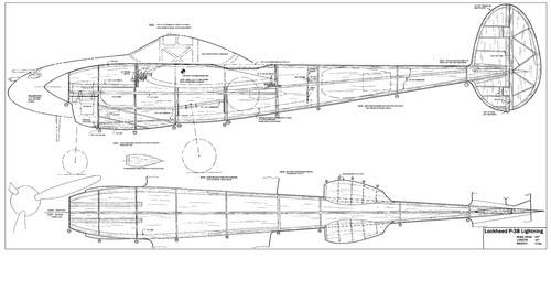 P38 lightening 100 - lightening, 100"