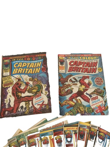 Full set captain britain - full, of