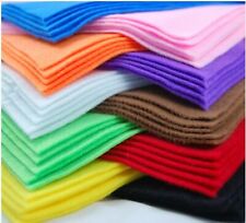  A4 Felt Fabric Sheets for Arts and Crafts, Many Colours Quantities 