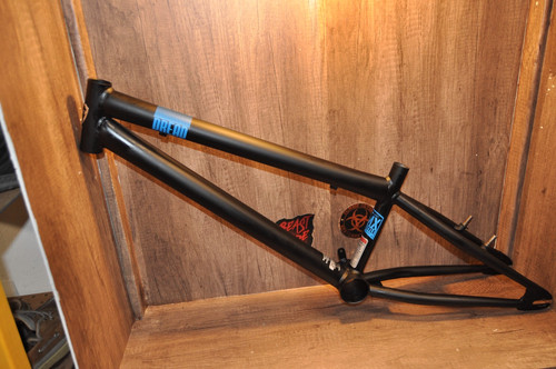 Bmx frame steel black - 20,