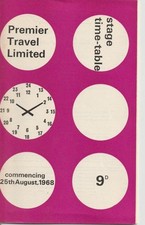 PREMIER TRAVEL BUS TIMETABLE