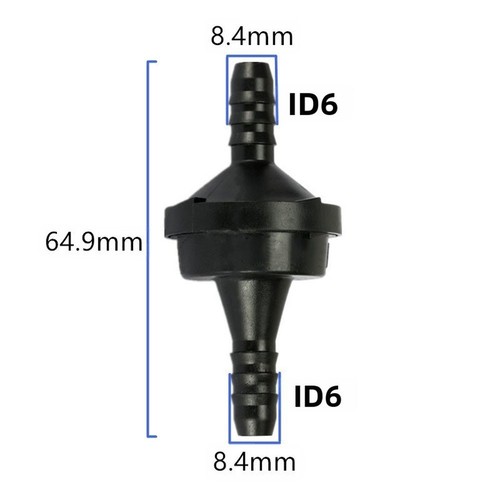 2pcs 6mm plastic check - 6mm,