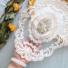 Oval Embroidery Placemat