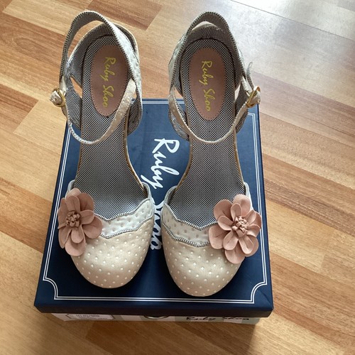 Ruby shoo heidi beige - ruby,