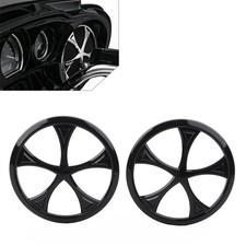Black Front Speaker Grill Trim
