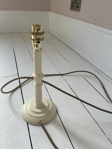 Traditional pillar table lamp - table,