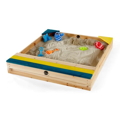 Plum wooden sand pit - wooden,