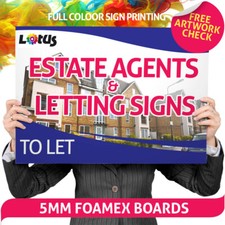 FOAMEX Sign Board for Estate