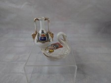 2 X Crested China Items Swan And Ewer