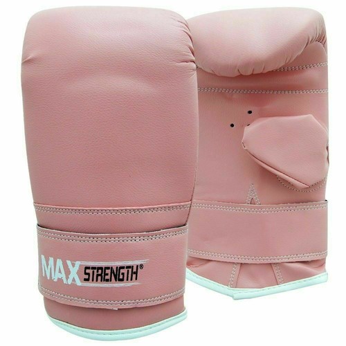 Maxstrength pink bag mitts - pink,