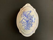 Rare Spode Blue Room Lily Design Jelly Mould Vintage Made In England