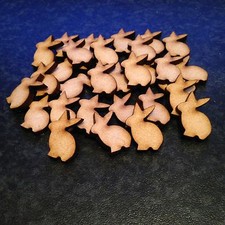 Bunny Rabbit X 30 Mdf Wooden 3