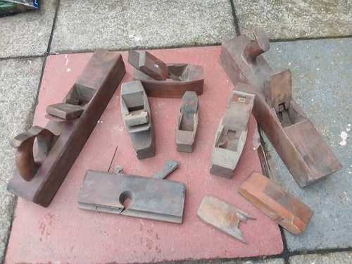 Assorted wooden woodwork - assorted,