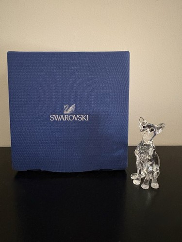 Swarovski siamese cat - siamese, crystal
