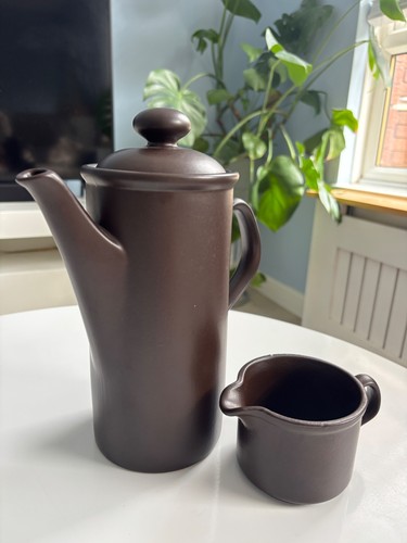 Vintage 1970s matte - vintage, brown