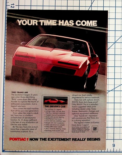 1982 pontiac trans original - pontiac,