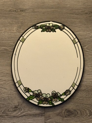 Vintage art nouveau oval - vintage,