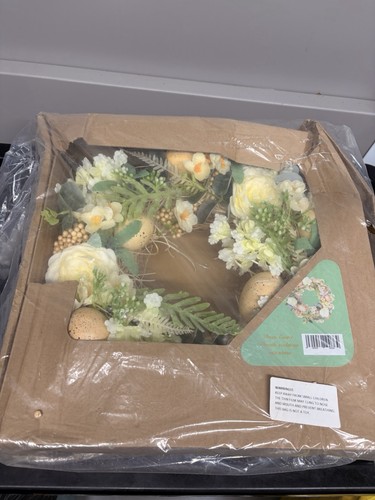 Easter spring wreath - spring,