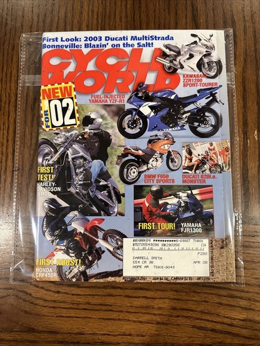Cycle world magazine november - world,