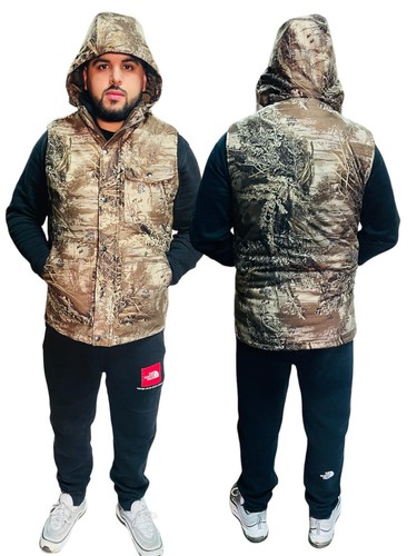 Mens realtree vest camo - realtree, hooded