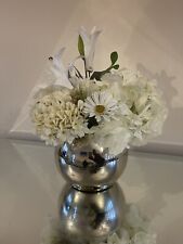 HIRE EVENT CENTREPIECES  TABLE DECOR - Silk Flowers In Vase.
