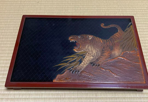 Japanese tiger display stand - tiger,