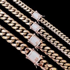 Miami cuban link chain - cuban, 1ct