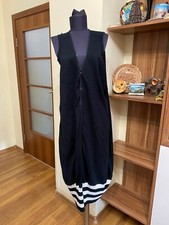 HEBBEDING BLACK KNITTED COTTON