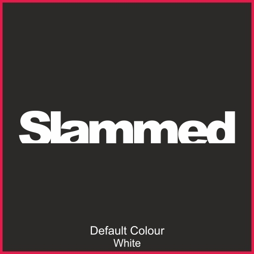 Slammed decals vinyl - decals,