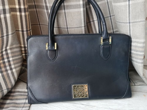 Biba leather handbag bag - leather,