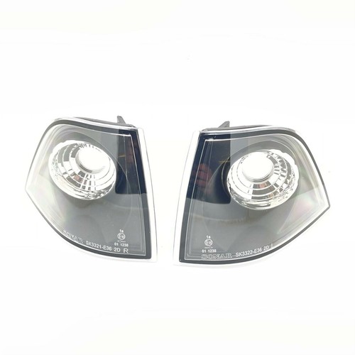 Pair black crystal clear - , front