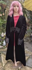 WhimsyGoth Black Velvet velour