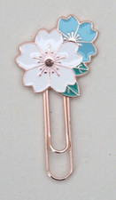3 Pcs Metal Flower Paper Clips