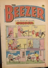 Two Beezer Comics 1985
