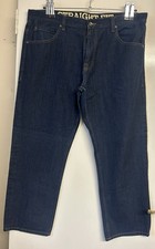 Maine New England Mens Navy 40S Straight Leg Jeans Size 40” Waist Inside Leg 29”