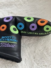 Scotty Cameron 2008 Custom Shop Black Hula Loop Head Cover 
