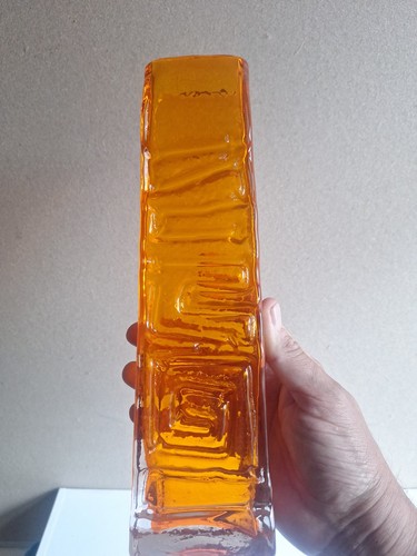 Whitefriars glass tangerine - whitefriars,